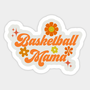 Basketball Mama - 70s style Sticker